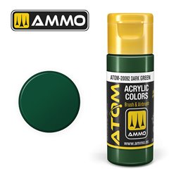 AMMO BY MIG ATOM-20092 ATOM COLOR Dark Green 20 ml.