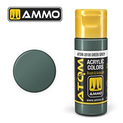 AMMO BY MIG ATOM-20100 ATOM COLOR Green Grey 20 ml.