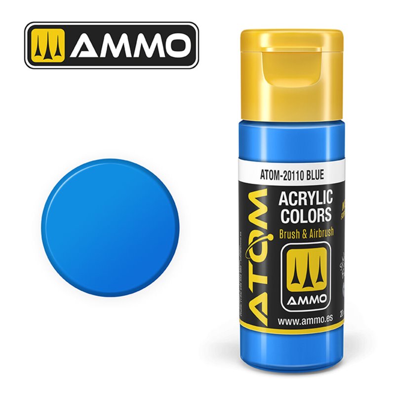 AMMO BY MIG ATOM-20110 ATOM COLOR Blue 20 ml.