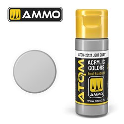 AMMO BY MIG ATOM-20124 ATOM COLOR Light Gray 20 ml.