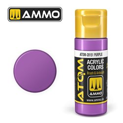 AMMO BY MIG ATOM-20151 ATOM COLOR Purple 20 ml.