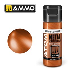 AMMO BY MIG ATOM-20170 ATOM METALLIC Copper 20 ml.