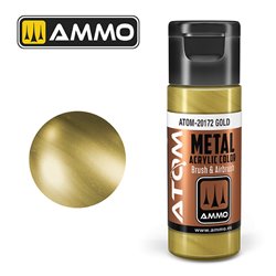 AMMO BY MIG ATOM-20172 ATOM METALLIC Gold 20 ml.
