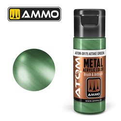 AMMO BY MIG ATOM-20175 ATOM METALLIC Aotake Green 20 ml.