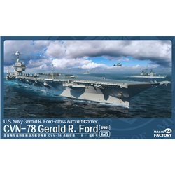 MAGIC FACTORY 6401 1/700 U.S. Navy  Gerald R. Ford-class aircraft carrier- USS Gerald R. Ford CVN-78