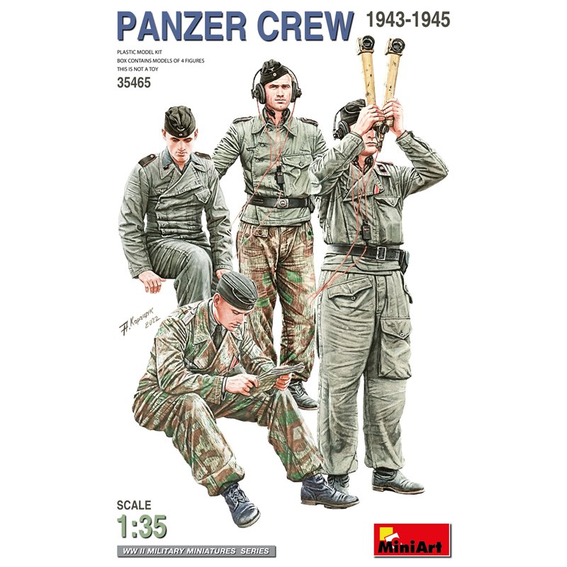 MINIART 35465 1/35 Panzer Crew