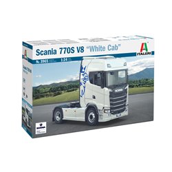 ITALERI 3965 1/24 Scania 770S V8 White Cab