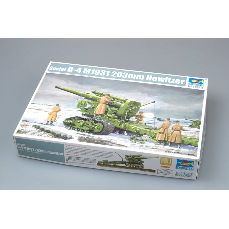 TRUMPETER 02307 1/35 Russian Army B-4 M1931 203mm Howitzer