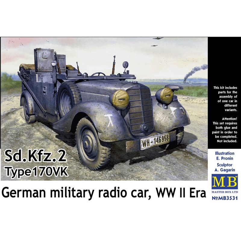 MASTERBOX MB3531 1/35 Radio car Kfz. 2 Type 170VK
