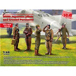 ICM 48053 1/48 Japanese pilots and Ground Personnel WWII