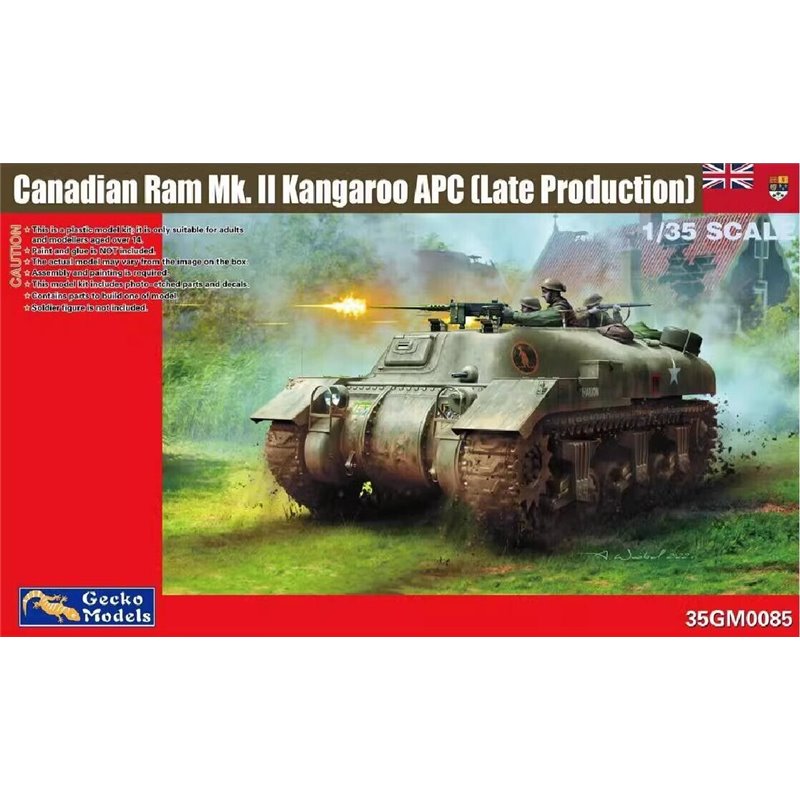 GECKO MODELS 35GM0085 1/35 Canadian Ram Mk II Kangaroo APC