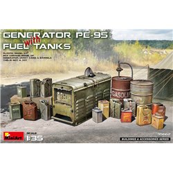 MINIART 35662 1/35 PE-95 Generator with Fuel Tanks