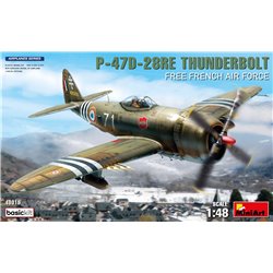 MINIART 48015 1/48 P-47D-28RE Thunderbolt 'Free French Air Force'