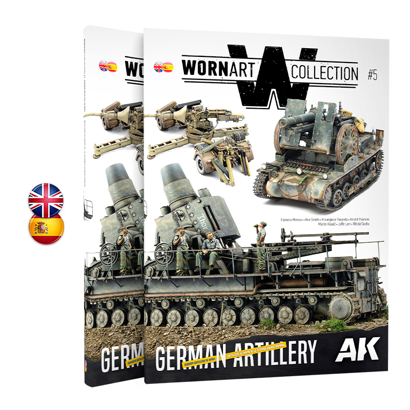AK INTERACTIVE AK4907 Worn Art Collection 05 (English-Spanish)