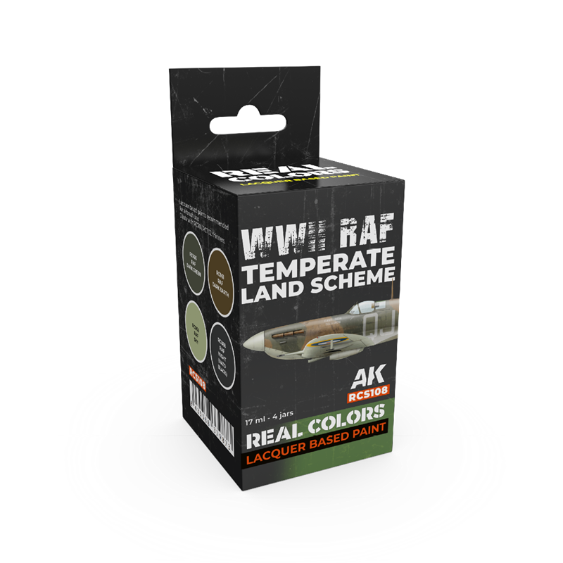 AK INTERACTIVE RCS108 WWII RAF Temperate Land Scheme SET 