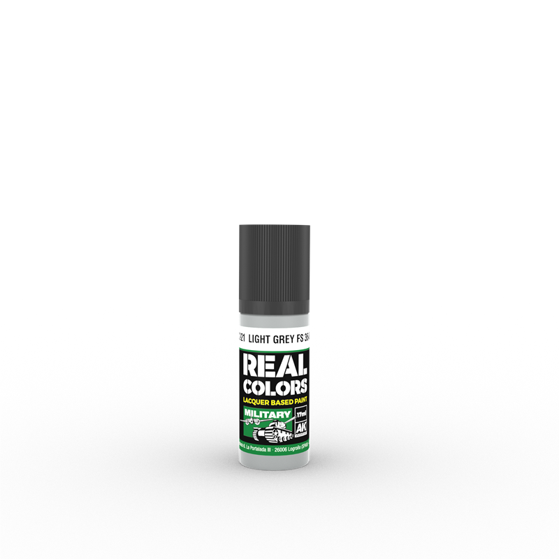 AK INTERACTIVE RC921 REAL COLORS Light Grey FS 36495 17 ml. 