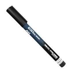AK INTERACTIVE RCM006 REAL COLORS MARKERS Blue RAL5001 