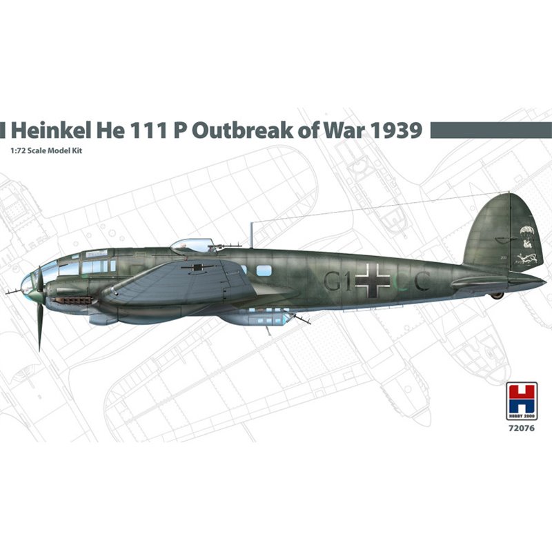 HOBBY 2000 72076 1/72 Heinkel He 111 P Outbreak of War 1939