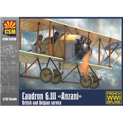 COPPER STATE MODEL 32010 1/32 Caudron G.III "Anzani"