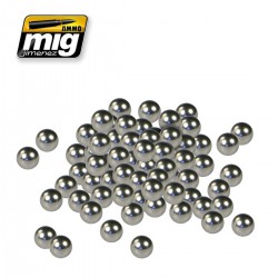 AMMO BY MIG A.MIG-8003 Billes Inoxydables Pour Mélange – Paint Mixers 80pcs