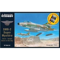 SPECIAL HOBBY SH48238 B 1/48 SMB-2 Super Mystère  'Sa’ar – Israeli Storm in the Sky' 1/48 Kit+Book