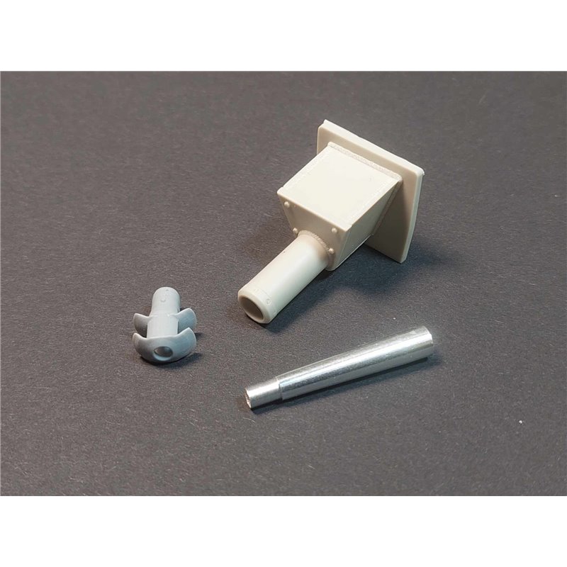 PANZER ART GB35-128 1/35 StuH III welded mantlet with StuG42 howitzer (Final muzzle brake)