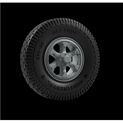 PANZER ART RE35-797 1/35 Sd.Kfz 8 Early front wheels (Continental)