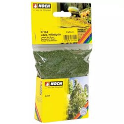 NOCH 07144 Feuilles vert moyen, 50 g
