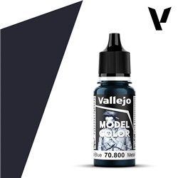 VALLEJO 70.800 MODEL COLOR 204 - Gunmetal Blue 18 ml.