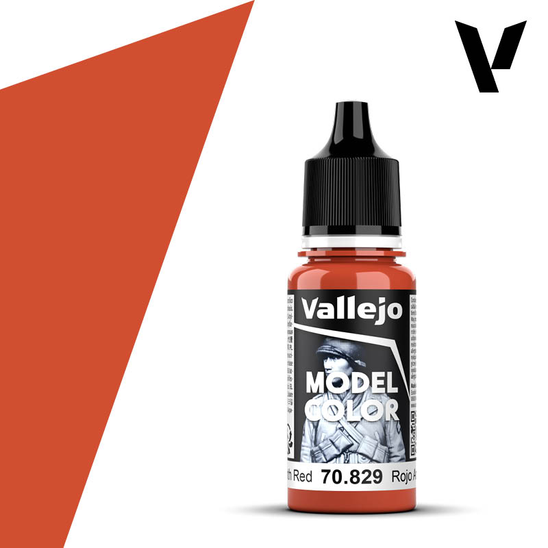 VALLEJO 70.829 Model Color 036 - Amaranth Red 18 ml. VALLEJO 70.829 Model Color 036 - Amaranth Red 18 ml.
