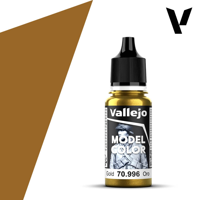 VALLEJO 70.996 Model Color 199 - Gold 18 ml. VALLEJO 70.996 Model Color 199 - Gold 18 ml.