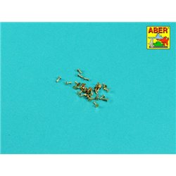 ABER 16113 1/16 Turned Imitation Of Hexagonal bolts (1,34x1,60mm) x 30 pcs.