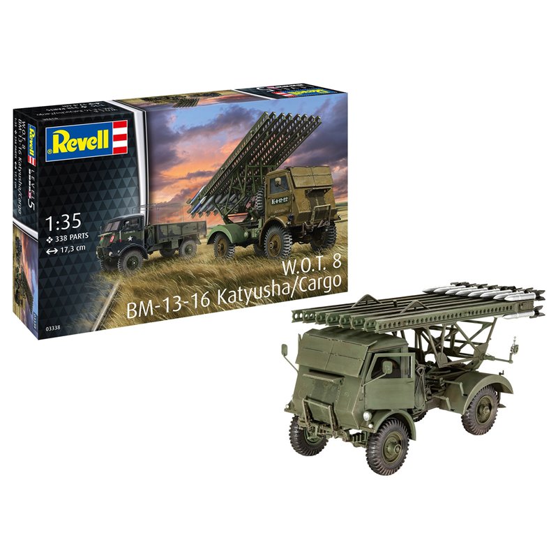 REVELL 03338 1/35 BM-13-16 on WOT8