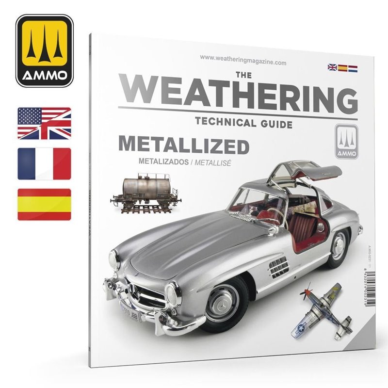 AMMO BY MIG A.MIG-5231 The Weathering Technical Guide 01 - Metallized (English, Spanish, French)