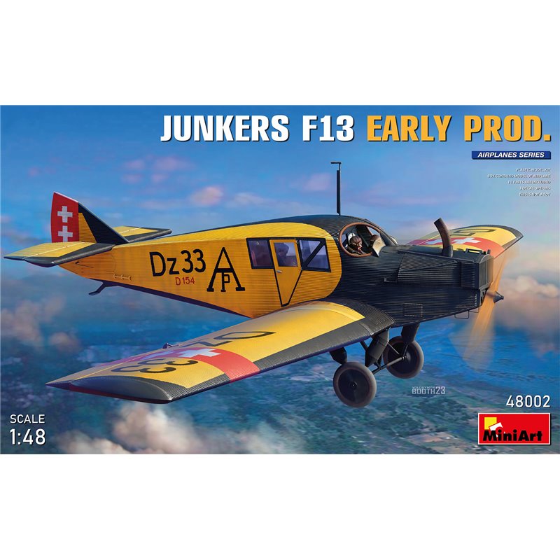 MINIART 48002 1/48 Junkers F13. Early Prod.