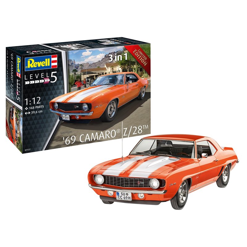 REVELL 07727 1/12 ’69 Chevy Camaro