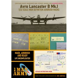 1MANARMY 32DET042 1/32 MASK Avro Lanaster B Mk.I Border