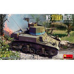 MINIART 35417 1/35 M3 Stuart Diesel Early Production