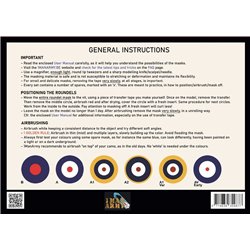 1MANARMY 48GEN520 1/48 MASK for Spitfire Mk I/II Roundels (Generic)