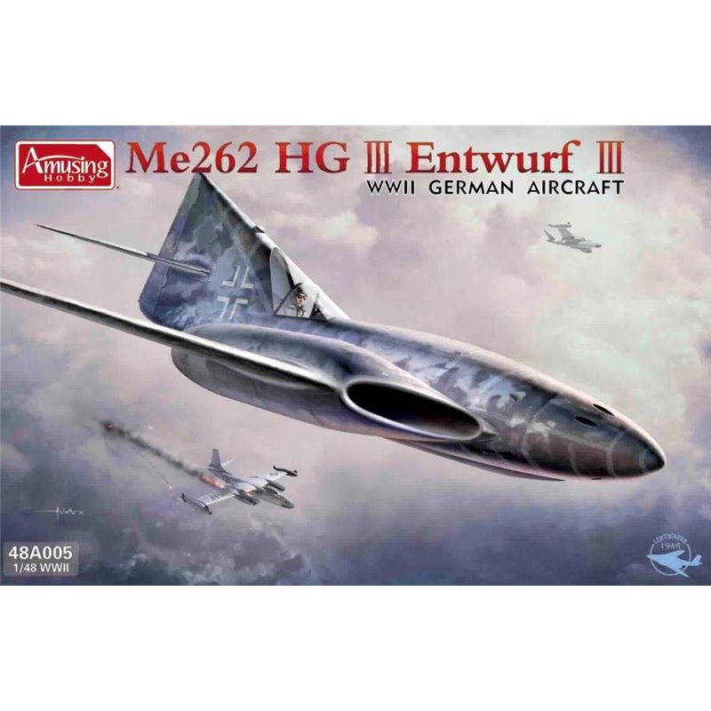 AMUSING HOBBY 48A005 1/48 Me 262 HG III