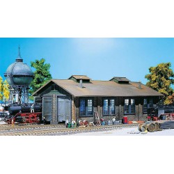 Faller 120165 HO 1/87 Two-stall engine shed