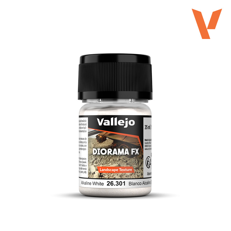 VALLEJO 26.301 Diorama FX Alkaline White 35 ml.