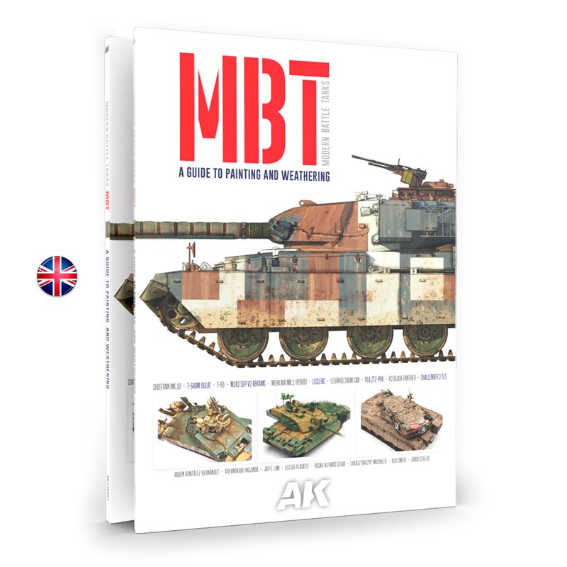 AK INTERACTIVE AK130021 MBT MODERN BATTLE TANKS