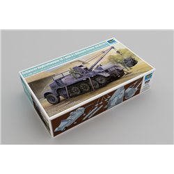 TRUMPETER 09576 1/35 Schwerer Zugkraftwagen 18 t with 6 t Billstein-Crane, Sd.Kfz.9/1