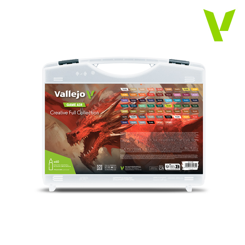 VALLEJO 72.185 Creative Full Collection VALLEJO 72.185 Creative Full Collection