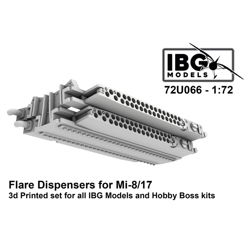 IBG MODELS 72U066 1/72 Mil Mi-8 and Mi-17 - Flare Dispensers