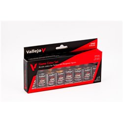 VALLEJO 72.303 GAME COLOR Metallic Colors (8 colors of 18 ml. set)
