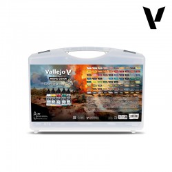 VALLEJO 70.254 MODEL COLOR Combination Case (80 colors of 18 ml.)