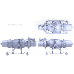 AIRES 4773 1/48 Hawker Hunter F.6 cockpit set for Airfix 