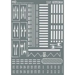 FALLER 180536 HO 1/87 Signalisation horizontale des routes - Street markings